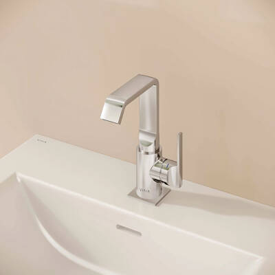 VitrA Suit Lavabo Bataryası A42616 Yandan - Krom - 5