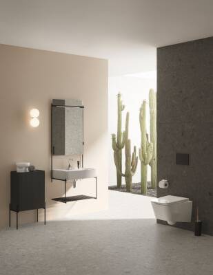 VitrA Suit Lavabo Bataryası A42616 Yandan - Krom - 3