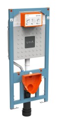 VitrA V12 Gömme Rezervuar 762-5801-01 Asma klozetler için karkas veya profil sistemlere montaj alçıpan uygulama - 3/6 L 