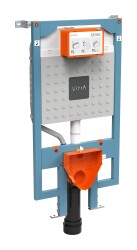 VitrA V8 Gömme Rezervuar 768-5800-02 Asma klozetler için duvara montaj alçıpan uygulama - 2 - 5/4 L 