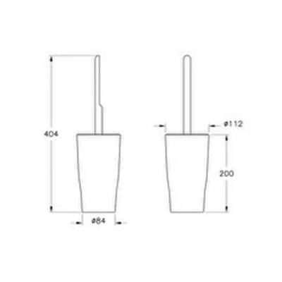 VitrA Eternity Tuv.fırç. (krm-byz) (yerden) A4432257 - 2