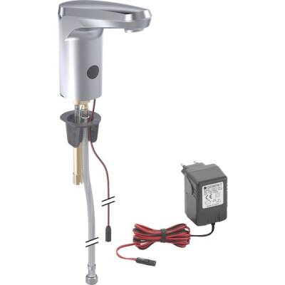Geberit 116.133.21.1 Type 80 Fotoselli Lavabo Bataryası Tek Su Girişli, Krom, Elektrikli - 2