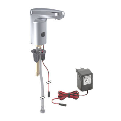 Geberit 116.133.21.1 Type 80 Fotoselli Lavabo Bataryası Tek Su Girişli, Krom, Elektrikli - 2