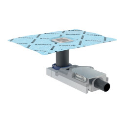 Geberit 154.052.00.1 Yer Süzgeci Sifon Seti (Minimum 65 mm yükseklik)