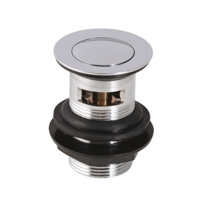 Geberit 500.087.00.1 Yuvarlak Lavabo Süzgeci Universal Basmalı - Krom - 1