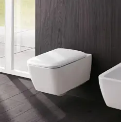 Geberit 501.671.00.1 iCon Square Rimfree Asma Klozet ve Klozet Kapağı Takımı - 2