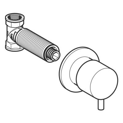 Geberit 616.004.21.1 Ankastre Stop Valf - 3