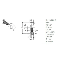 Geberit 616.004.21.1 Ankastre Stop Valf - 2