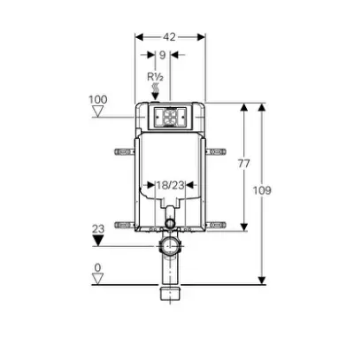 Geberit Acanto Rimfree Alpha10 Soft Asma Klozet Seti - Beyaz - 12