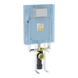 Geberit Alpha 110.174.00.1 Gömme Rezervuar Metal Ayaklı Set - İnce - Kombifix