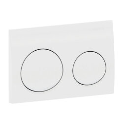 Geberit Alpha10 115.040.11.5 Kumanda Kapağı - Çift Basmalı - Beyaz