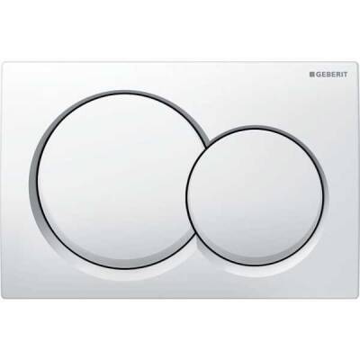 Geberit Alpha01 115.035.11.1 Kumanda Kapağı - Beyaz - 1