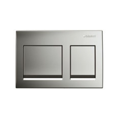 Geberit Alpha35 115.045.21.5 Kumanda Kapağı, Parlak KROM - 1