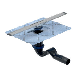 Geberit Cleanline20 154.454.00.1 Duş Kanalı Seti,Yandan Çıkış