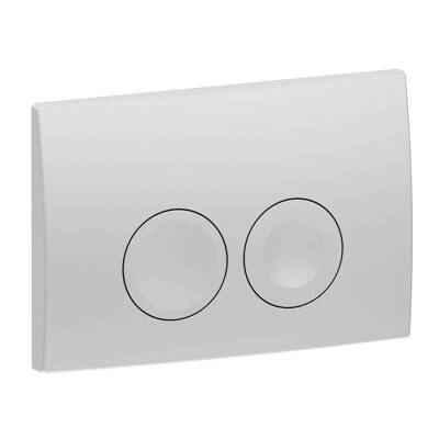 Geberit Delta25 115.125.46.5 Kumanda Paneli Çift Basmalı - Mat Krom - 1