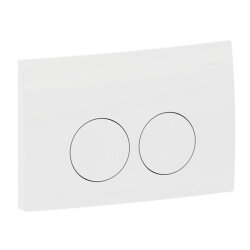Geberit Delta25 115.125.11.5 Kumanda Paneli Çift Basmalı - Beyaz