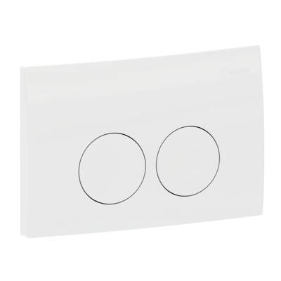 Geberit Delta25 115.125.11.5 Kumanda Paneli Çift Basmalı - Beyaz - 1