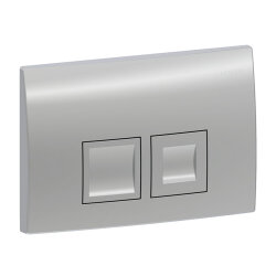 Geberit Delta35 115.135.21.5 Kumanda Paneli Çift Basmalı - Parlak Krom