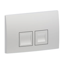 Geberit Delta35 115.135.46.5 Kumanda Paneli Çift Basmalı - Mat Krom