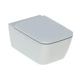 Geberit 501.671.00.1 iCon Square Rimfree Asma Klozet ve Kapağı - 1