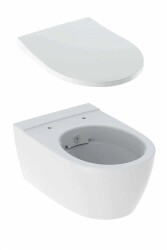 Geberit iCon Asma Klozet ve Kapak Takımı, Beyaz TKM - Geberit