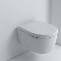 Geberit iCon Rimfree Soft Slim Asma Klozet ve Kapak Takımı, Beyaz - 5