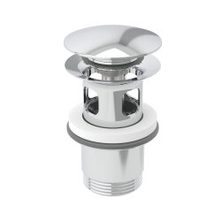 Geberit Pop-Up 152.076.21.1 Lavabo Süzgeci, Parlak Krom