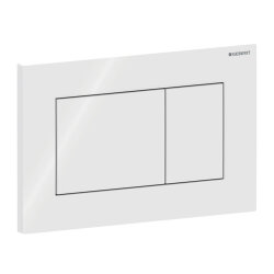 Geberit Sigma01 115.660.11.1 Kumanda Kapağı Çift Basmalı - Parlak Beyaz