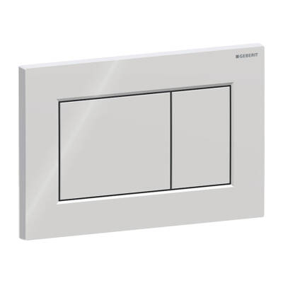 Geberit Sigma01 115.660.21.1 Kumanda Kapağı Çift Basmalı - Parlak Krom - 1