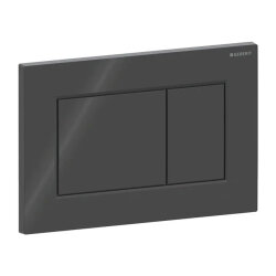 Geberit Sigma01 115.660.DW.1 Kumanda Kapağı Çift Basmalı - Parlak Siyah
