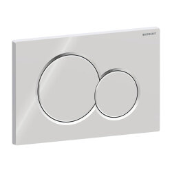 Geberit Sigma01 115.770.21.5 Kumanda Kapağı - Çift Basmalı - Parlak Krom
