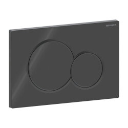 Geberit Sigma01 115.770.DW.5 Kumanda Kapağı Çift Basmalı - Siyah