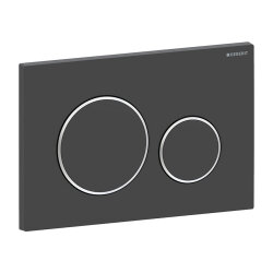Geberit Sigma20 115.882.14.1 Kumanda Paneli Mat Siyah/Parlak/Mat Siyah