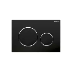 Geberit Sigma20 115.882.14.1 Kumanda Paneli Mat Siyah/Parlak/Mat Siyah