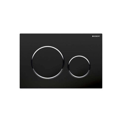 Geberit Sigma20 115.882.14.1 Kumanda Paneli Mat Siyah/Parlak/Mat Siyah - Geberit