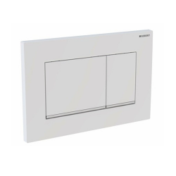 Geberit Sigma30 115.883.KJ.1 Çift Basmalı Kumanda Kapağı, Beyaz / Parlak / Beyaz - Geberit