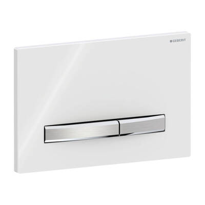 Geberit Sigma50 115.788.11.2 Kumanda Paneli, Çift Basmalı, Beyaz - 1