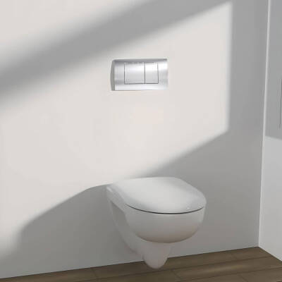 Geberit Twinline30 115.899.KH.1 Kumanda Kapağı -  Krom - 4