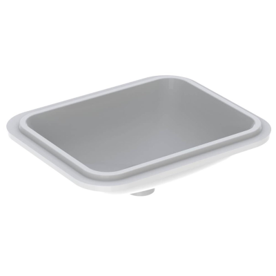 Geberit VariForm 500.764.01.2 Tezgah Altı Lavabo - Dikdörtgen - Beyaz 50 cm - 1