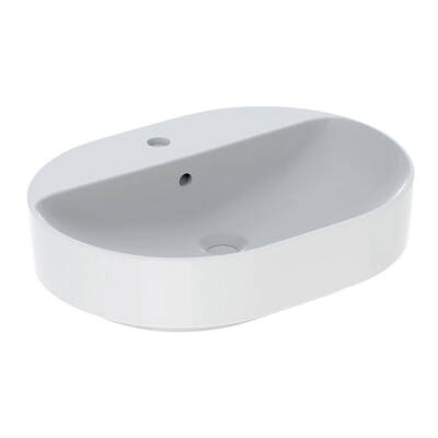 Geberit VariForm 500.777.01.2 Çanak Lavabo - Oval - Beyaz 60cm - 1