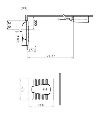 VitrA Helataşı 5952L003-0054 Arkadan su girişli - beyaz - 2