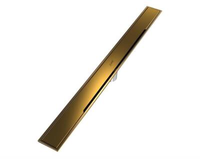 Hüppe Galata A Duş Kanalı Yandan Çıkışlı, 60cm, Parlak Altın, 47H00210000PA014 - 1