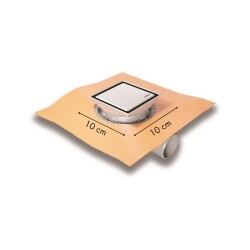 Hüppe Master V Yalıtımlı Noktasal Su Gideri, Seramik Uyumlu,10x10cm, Mat , 47H0026000000025 - 2