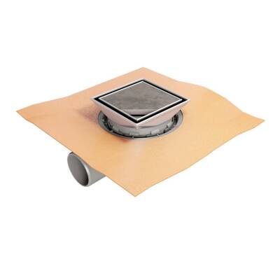 Hüppe Master V Yalıtımlı Noktasal Su Gideri, Seramik Uyumlu,10x10cm, Mat , 47H0026000000025 - 3