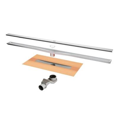 Hüppe River Duş Kanalı, Yandan Çıkışlı, 60cm, Mat Satine, 47H0036000000001 - 3