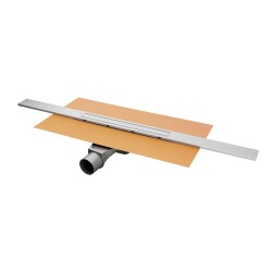 Hüppe River Duş Kanalı, Yandan Çıkışlı, 60cm, Mat Satine, 47H0036000000001 - 1