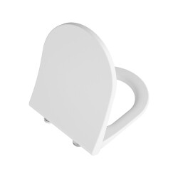 VitrA Integra Klozet kapağı 131-001-009 Slim - duroplast - üstten sıkmalı - yavaş kapanır - metal menteşeli - mat beyaz - 1