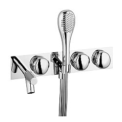 VitrA Istanbul Ankastre Banyo Bataryası A42848 Krom