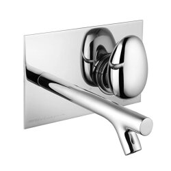 VitrA Istanbul Ankastre Lavabo Bataryası A42232 Sıva Üstü Grubu - Krom