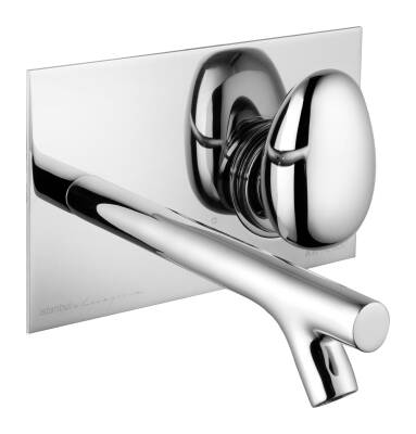 VitrA Istanbul Ankastre Lavabo Bataryası A42232 Sıva Üstü Grubu - Krom - 1